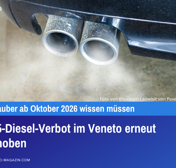 Euro-5-Diesel-Verbot im Veneto erneut verschoben