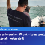 Taucher untersuchen Wrack – keine akute Umweltgefahr festgestellt