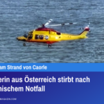 Urlauberin aus Österreich stirbt nach medizinischem Notfall