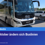 Ab 7. Oktober ändern sich Buslinien